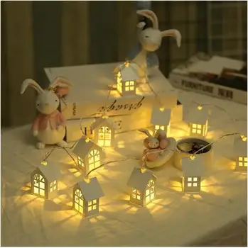 2m 10pcs Led Christmas Tree House Style Fairy Light Led String Wedding Natal Garland New Year Christmas Decorations For Home
2m 10pcs Led Christmas Tree House Style Fairy Light Led String Wedding Natal Garland New Year Christmas Decorations For Home