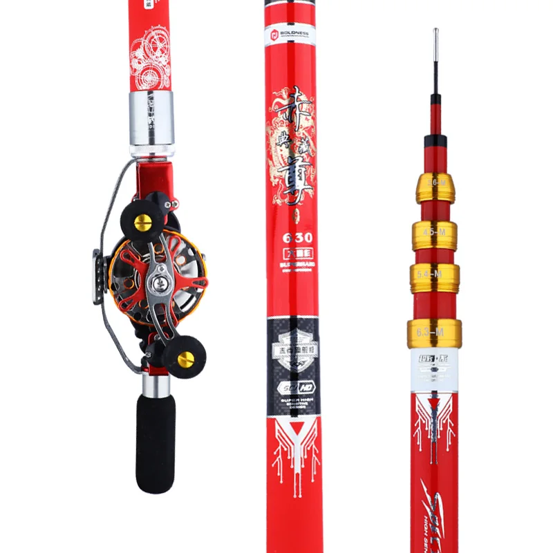 4.5m-6.3m Hollow Rod Carbon Fiber 19 Tone Super Hard Taiwan Fishing Poles Ultra Light Carp Fishing Oltas Positioning Canne Pesca
4.5m-6.3m Hollow Rod Carbon Fiber 19 Tone Super Hard Taiwan Fishing Poles Ultra Light Carp Fishing Oltas Positioning Canne Pesca