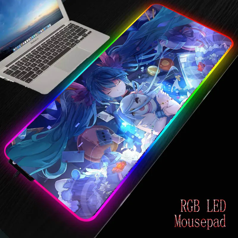 MRGBEST Blue anime girl Gaming Mouse Pad RGB Large Gamer Big Mouse Mat Computer Mousepad Led Backlight XXL Keyboard Desk Mat
MRGBEST Blue anime girl Gaming Mouse Pad RGB Large Gamer Big Mouse Mat Computer Mousepad Led Backlight XXL Keyboard Desk Mat