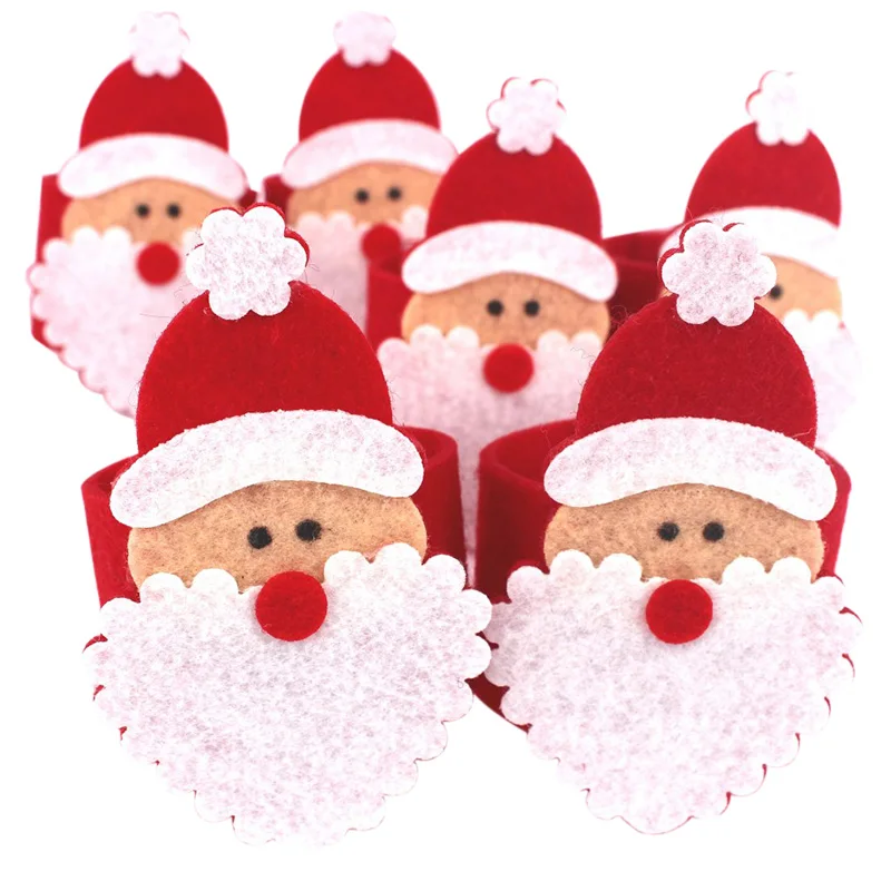 5PCs Christmas Table Decorations Napkin Ring Holder Christmas Decoration Kitchen Decor For Home New Year 2018 Gifts
5PCs Christmas Table Decorations Napkin Ring Holder Christmas Decoration Kitchen Decor For Home New Year 2018 Gifts