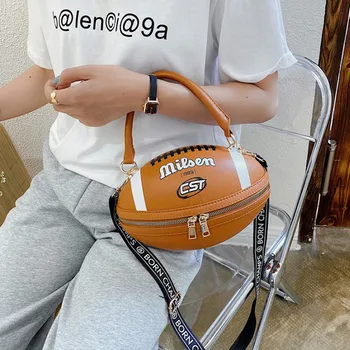 Ladies Creative Designer Rugby Bag New Wide Shoulder Strap Messenger Bag Fashion Handbag Girls Casual Letter Sports Party Bags
Ladies Creative Designer Rugby Bag New Wide Shoulder Strap Messenger Bag Fashion Handbag Girls Casual Letter Sports Party Bags