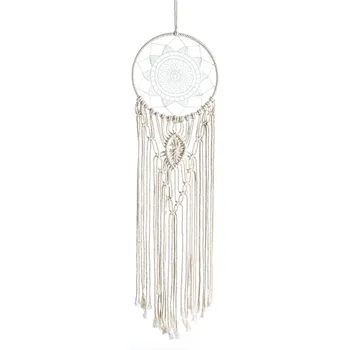 White Large Dreamcatchers Boho Woven Wall Hanging Handmade Macrame Wall Hanging for Wall Decor Tapestry
White Large Dreamcatchers Boho Woven Wall Hanging Handmade Macrame Wall Hanging for Wall Decor Tapestry