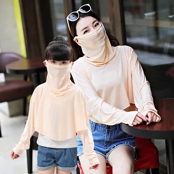 Sun Protection Shawl Cloak Mask Two-Piece Set All-match Parent-Child Cycling Sun-Proof Clothing winter scarf poncho women
Sun Protection Shawl Cloak Mask Two-Piece Set All-match Parent-Child Cycling Sun-Proof Clothing winter scarf poncho women