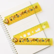 Cute Cartoon Yellow Duck Folding Soft Rulers Student Multi-function Drawing Ruler Scale Is Clear and Durable Creative Stationery
Cute Cartoon Yellow Duck Folding Soft Rulers Student Multi-function Drawing Ruler Scale Is Clear and Durable Creative Stationery