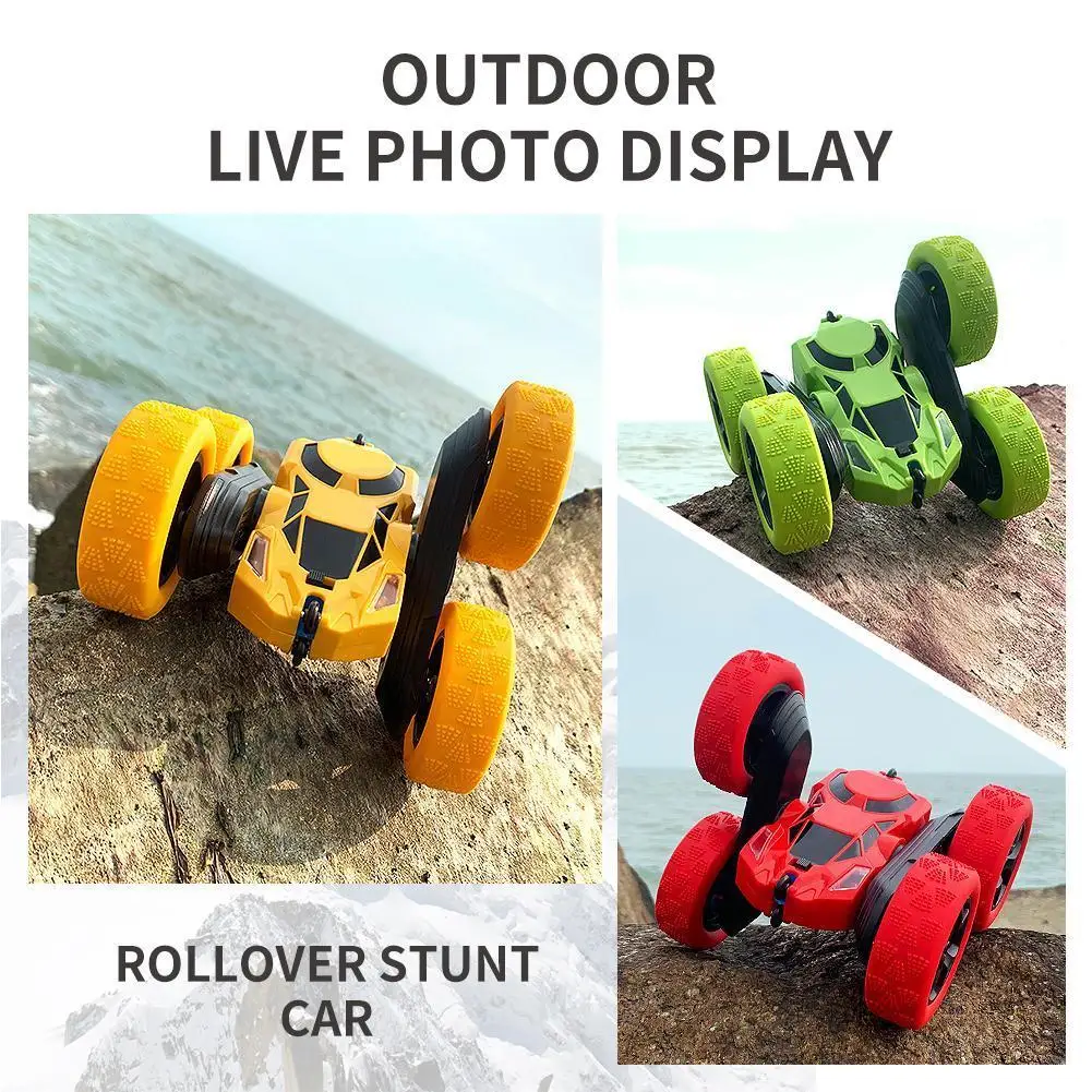 2.4G Double-sided Remote Control Stunt Car Charging Child Remote Four-wheel Toy Off-road Mobile Dump Control Drive Car Truc V1D8
2.4G Double-sided Remote Control Stunt Car Charging Child Remote Four-wheel Toy Off-road Mobile Dump Control Drive Car Truc V1D8
