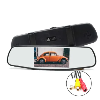 Lace-up Car Mounted 5-Inch Rear View Monitor Ultra-Thin HD Screen 2-Way Signal Input Compatible Cigarette Lighter Power Supply
Lace-up Car Mounted 5-Inch Rear View Monitor Ultra-Thin HD Screen 2-Way Signal Input Compatible Cigarette Lighter Power Supply