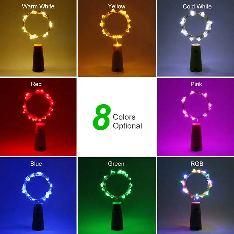 LED soft bottle light LED red wine cork string light battery cork party decoration light mini string light
LED soft bottle light LED red wine cork string light battery cork party decoration light mini string light