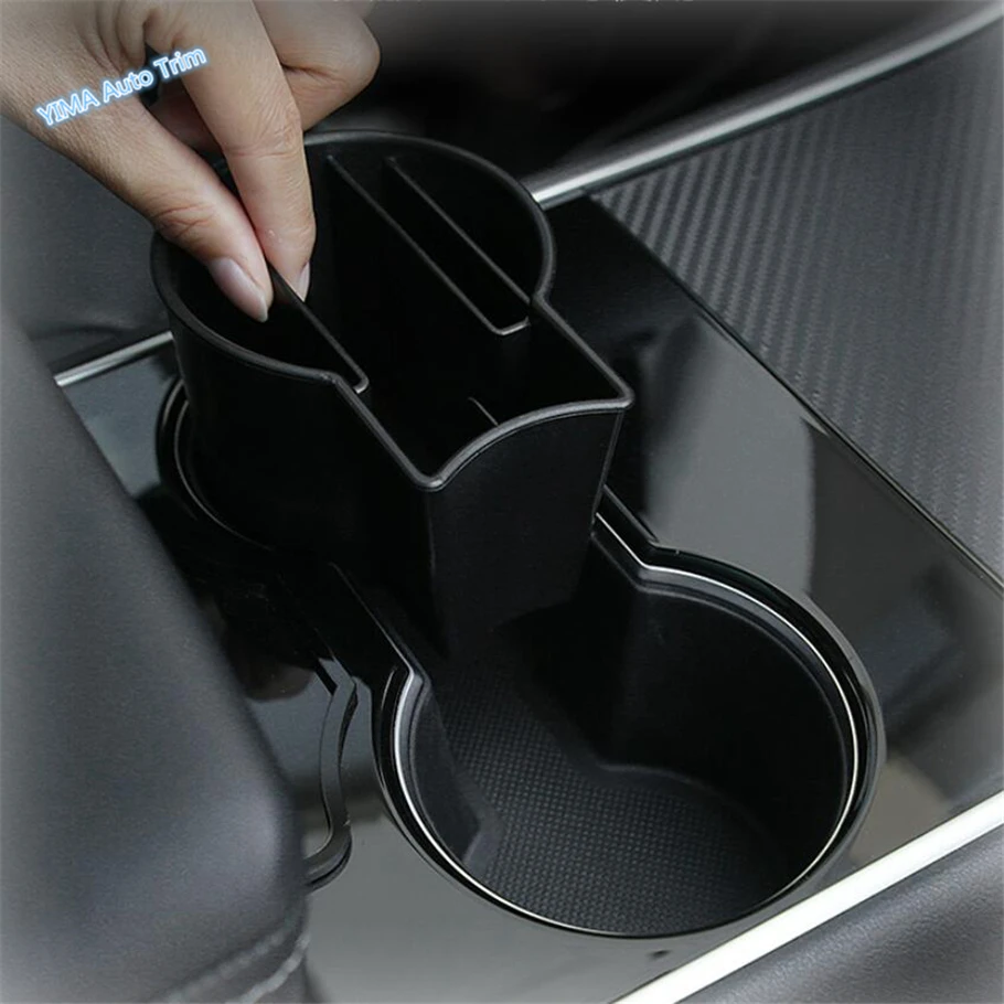 Lapetus Auto Styling Front Water Cup Holder Container Storage Box Phone Tray Accessory Cover Kit Fit For Tesla Model 3 2018 2019
Lapetus Auto Styling Front Water Cup Holder Container Storage Box Phone Tray Accessory Cover Kit Fit For Tesla Model 3 2018 2019