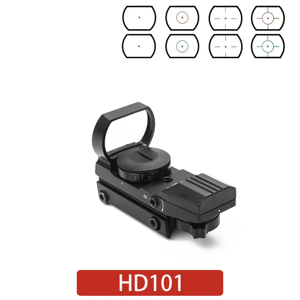 Red Dot Sight Reflex 4 Reticle Tactical Scope 20mm Rail Holographic Riflescope Collimator Optics Hunting Airsoft Gun Scopes
Red Dot Sight Reflex 4 Reticle Tactical Scope 20mm Rail Holographic Riflescope Collimator Optics Hunting Airsoft Gun Scopes