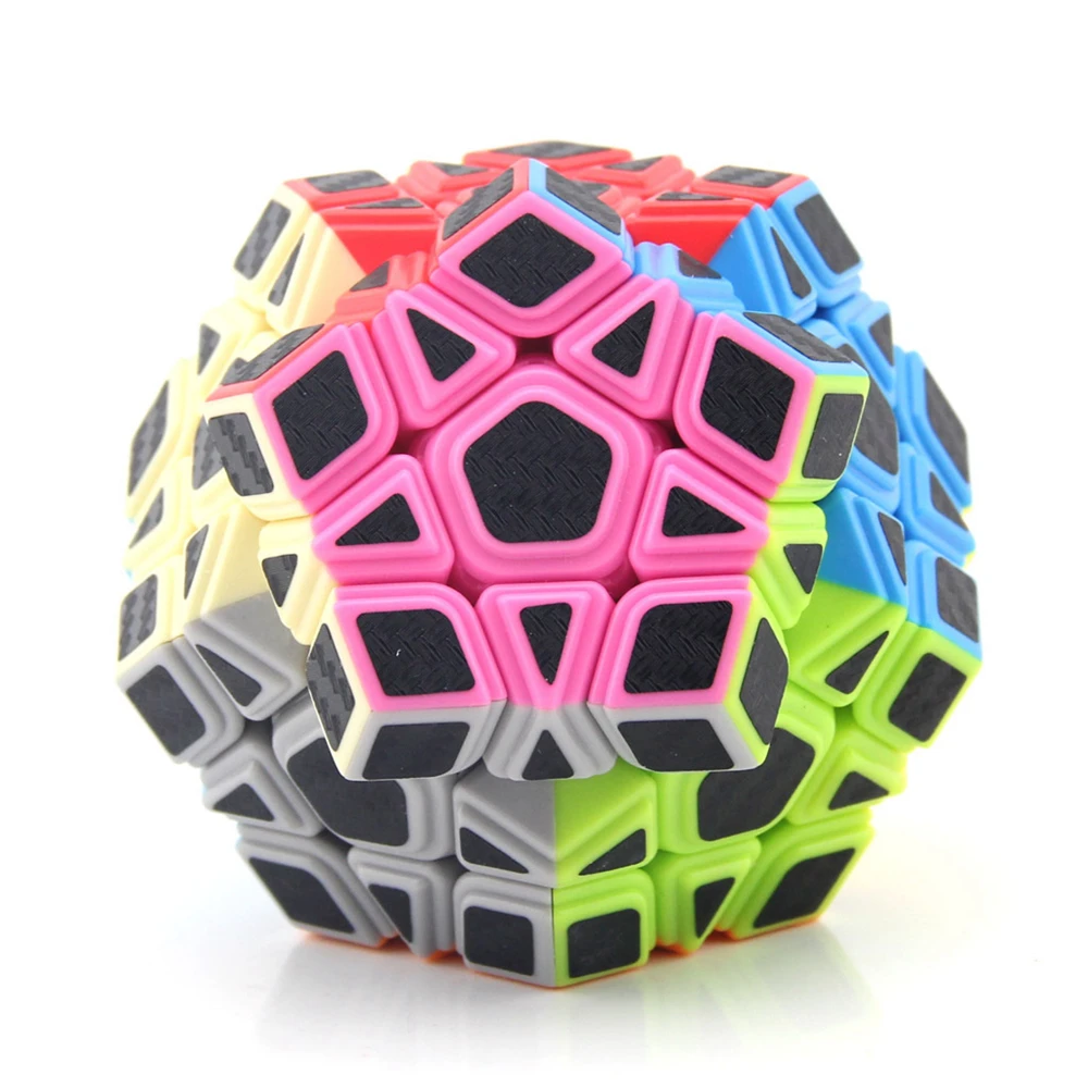 Magic Cube Carbon Fiber Stickers Speed Professional 12 Sides Puzzle Kid Cube Magico Cubo Competition Training Toys for Children
Magic Cube Carbon Fiber Stickers Speed Professional 12 Sides Puzzle Kid Cube Magico Cubo Competition Training Toys for Children