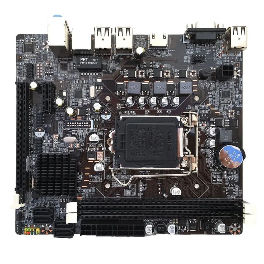 H61 Desktop Mainboard LGA 1155 Motherboard USB2.0 DDR3 1600/1333 for Interface Upgrade Intel SATA2 Professional Motherboard
H61 Desktop Mainboard LGA 1155 Motherboard USB2.0 DDR3 1600/1333 for Interface Upgrade Intel SATA2 Professional Motherboard