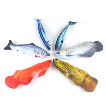 1PC Pet Cat Kitten Chewing Catnip Toys 3D Printed Fish Shape Cat Toy Cute simulation fish Interactive cat 20cm 30cm Two sizes
1PC Pet Cat Kitten Chewing Catnip Toys 3D Printed Fish Shape Cat Toy Cute simulation fish Interactive cat 20cm 30cm Two sizes