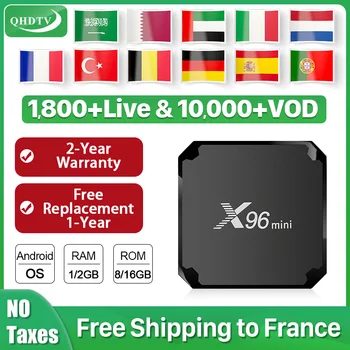 X96 mini IPTV France Arabic Belgium Subscription 1 Year QHDTV IPTV Android 7.1 S905W Arabic France Spain Portugal Germany IP TV
X96 mini IPTV France Arabic Belgium Subscription 1 Year QHDTV IPTV Android 7.1 S905W Arabic France Spain Portugal Germany IP TV