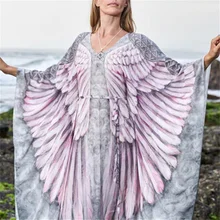 2021 Summer Women Loose Beach Dress Cover Up Women Clothing Kimono Wing Print Chiffon Swimsuit Cover Up Party Sexy Beach Wear
2021 Summer Women Loose Beach Dress Cover Up Women Clothing Kimono Wing Print Chiffon Swimsuit Cover Up Party Sexy Beach Wear