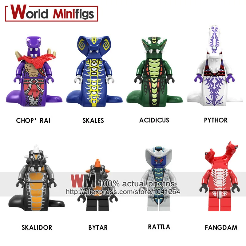 Single Building Blocks Ninja s Skales Pythor Garmadon with Weapon Bytar Rattla Samukai Toys Children
Single Building Blocks Ninja s Skales Pythor Garmadon with Weapon Bytar Rattla Samukai Toys Children