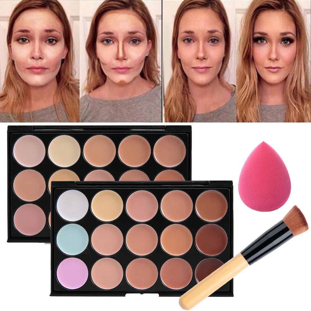 Face Concealer Makeup Professional 10/15 Colors Foundation Facial Cream Palettes Cosmetic Contouring Makeup 60 Colors Eyeshadow Face Concealer Makeup Professional 10/15 Colors Foundation Facial Cream Palettes Cosmetic Contouring Makeup 60 Colors Eyeshadow