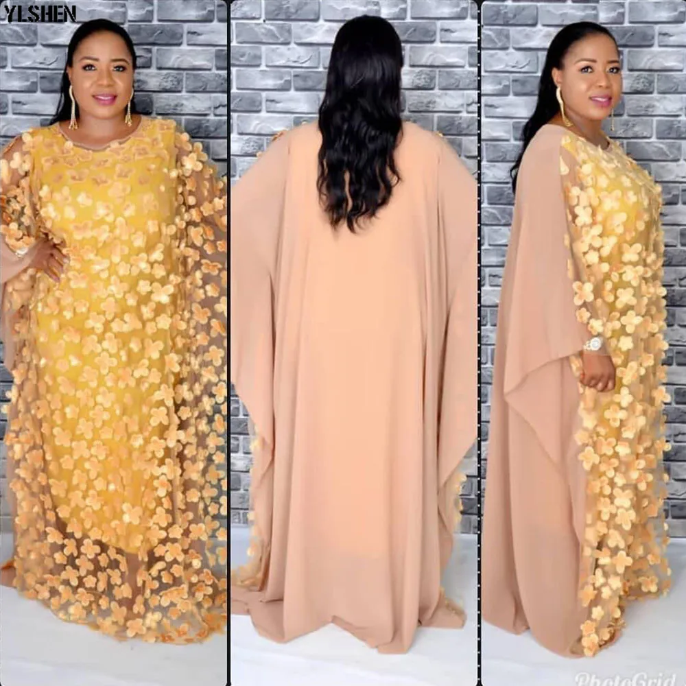 African Dresses For Women 2019 Africa Clothing Abaya Muslim Long Dress High Quality Length Fashion African Dress For Lady Robe 04