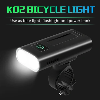 NEWBOLER 1000 Lumens Bicycle Headlight 5200mAh as Power Bank USB Chargeable Bike Light Front IPX5 Waterproof MTB Bike Flashlight
NEWBOLER 1000 Lumens Bicycle Headlight 5200mAh as Power Bank USB Chargeable Bike Light Front IPX5 Waterproof MTB Bike Flashlight