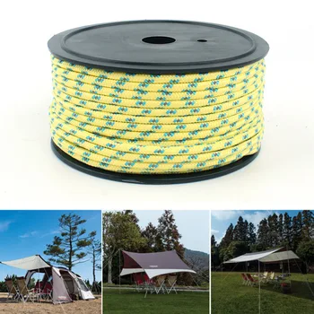 50m Outdoor Reflective Cord 5mm Bold Tent Guy line Rope Guy for Camping Tent Nail Rope Sun Shelter Shade Accessories
50m Outdoor Reflective Cord 5mm Bold Tent Guy line Rope Guy for Camping Tent Nail Rope Sun Shelter Shade Accessories
