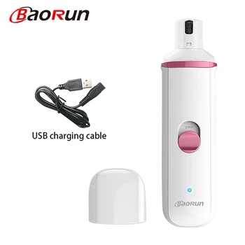 BaoRun Pet Nail Grinder USB Rechargeable Dog Cat Paw Grooming Trimmer Tools Quiet Claw Dogs Nail Care Cutter Tools
BaoRun Pet Nail Grinder USB Rechargeable Dog Cat Paw Grooming Trimmer Tools Quiet Claw Dogs Nail Care Cutter Tools
