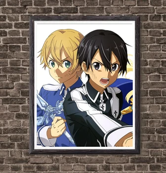 Sword Art Online Royal Knight Kirito X Eugeo Anime Canvas Art Print Poster for Bedroom Decoration ,8 x 10 Inches,Ready To Hang
Sword Art Online Royal Knight Kirito X Eugeo Anime Canvas Art Print Poster for Bedroom Decoration ,8 x 10 Inches,Ready To Hang
