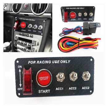 Universal Ignition Switch Engine Start Push Button Racing Car 3 Toggle Panel 12V Professional Switch For Car Modificatio
Universal Ignition Switch Engine Start Push Button Racing Car 3 Toggle Panel 12V Professional Switch For Car Modificatio