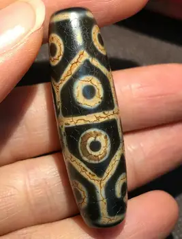 Magic Tibetan old Agate Dragon vein Turtles shell vein 12 eye dZi Bead 4 DIY
Magic Tibetan old Agate Dragon vein Turtles shell vein 12 eye dZi Bead 4 DIY