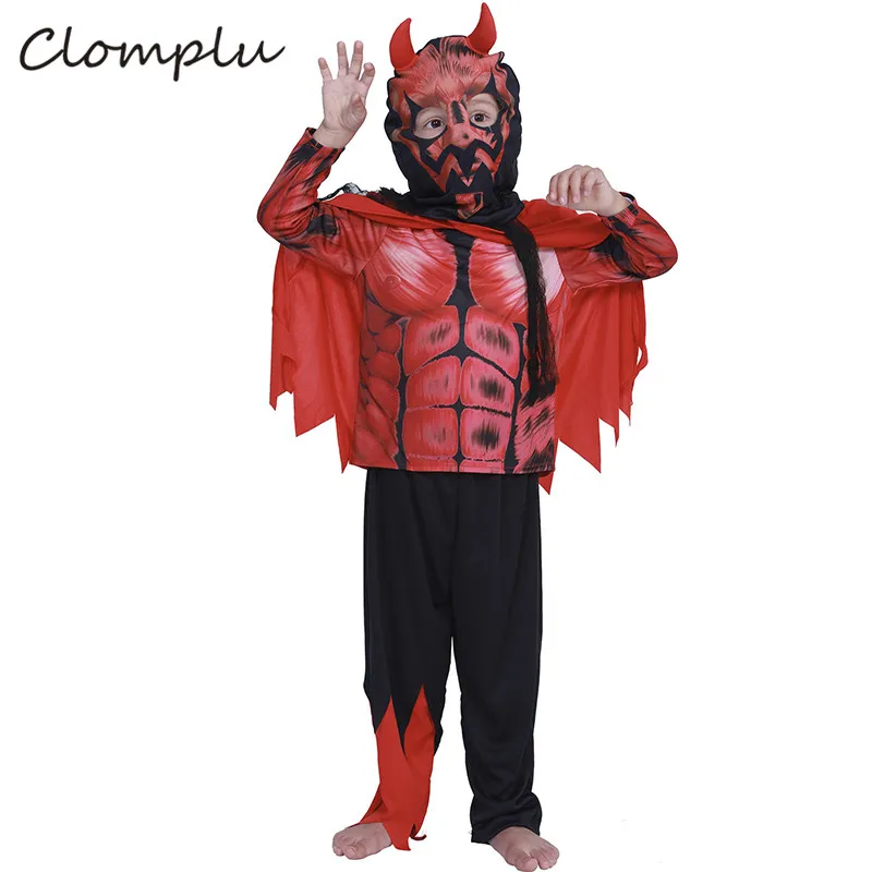 Clomplu Devil Halloween Costumes For Kids Anime Cosplay Funny Cosplay Halloween Costume Boys Anime Party Show Holiday One Set
Clomplu Devil Halloween Costumes For Kids Anime Cosplay Funny Cosplay Halloween Costume Boys Anime Party Show Holiday One Set