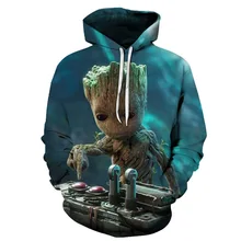 Grut New Fashion Spring And Autumn Sweatshirt 3D Printing Hero Series Men's Children's Hoodie Pullover Christmas Gift
Grut New Fashion Spring And Autumn Sweatshirt 3D Printing Hero Series Men's Children's Hoodie Pullover Christmas Gift