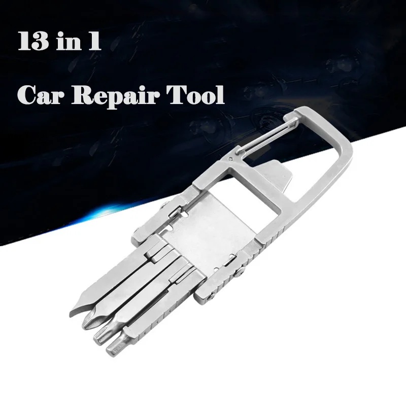 Multifunctional Gadgets Stainless Steel Tool Combination Mobile Stand Foldable Outdoor Tool 13 Functions High-Quality Outdoor
Multifunctional Gadgets Stainless Steel Tool Combination Mobile Stand Foldable Outdoor Tool 13 Functions High-Quality Outdoor