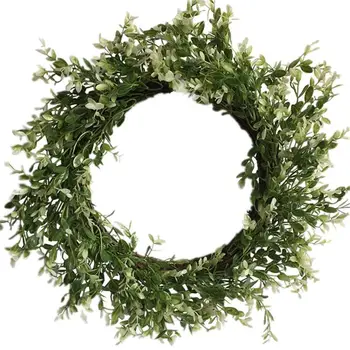 Artificial Flowers Green Wreath Spring Wreath Outdoor for Front Door Wall Window Party Wedding Décor 
Artificial Flowers Green Wreath Spring Wreath Outdoor for Front Door Wall Window Party Wedding Décor