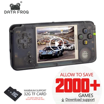 Data Frog Retro Handheld Game Console 3.0 Inch Console Built-in 3000 Classic Games Support For GBA/NEOGEO/CP1/CP2
Data Frog Retro Handheld Game Console 3.0 Inch Console Built-in 3000 Classic Games Support For GBA/NEOGEO/CP1/CP2