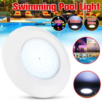 72LED 9W Underwater Swimming Pool Light Spa Pond Lamp DC12V IP68 Waterproof RGB with Controller White Warm White
72LED 9W Underwater Swimming Pool Light Spa Pond Lamp DC12V IP68 Waterproof RGB with Controller White Warm White