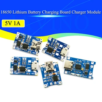 TP4056 +Protection Dual Functions 5V 1A Micro USB 18650 Lithium Battery Charging Board Charger Module TYPE-C Connector
TP4056 +Protection Dual Functions 5V 1A Micro USB 18650 Lithium Battery Charging Board Charger Module TYPE-C Connector