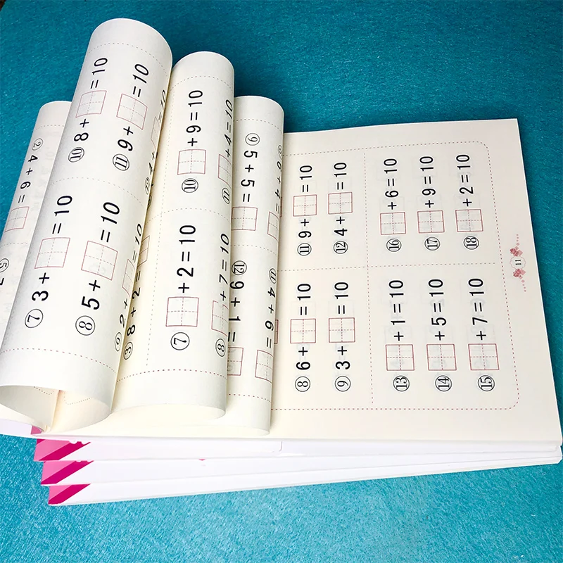 4 Books Libros Livros Book Card Art A Full Set Of New Mathematics And Arithmetic Problems Within 20 Plus And Minus Mixed Oral 
4 Books Libros Livros Book Card Art A Full Set Of New Mathematics And Arithmetic Problems Within 20 Plus And Minus Mixed Oral