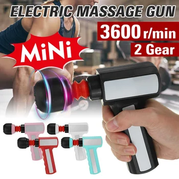 3600r/min Mini Electric Massage Gun Pocket Powerful Deep Muscle Fascia Body Massager Relaxation Slimming Shaping Pain Relief
3600r/min Mini Electric Massage Gun Pocket Powerful Deep Muscle Fascia Body Massager Relaxation Slimming Shaping Pain Relief
