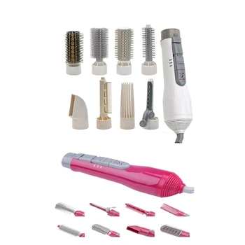 8-In-1 Multi-Function Professional Style Electric Hair Dryer Hair Dryer Set Curler Shape Brush Comb Hot Air EU Plug
8-In-1 Multi-Function Professional Style Electric Hair Dryer Hair Dryer Set Curler Shape Brush Comb Hot Air EU Plug