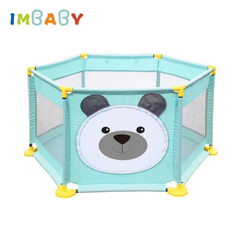 

IMBABY Baby Hexagonal Playpens Ocean Ball Pool Toys For Kids Safety Barriers Play Yard Fence For Newborns Children's Playpen