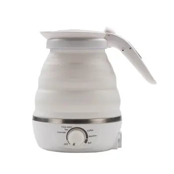 Travel Foldable Electric Kettle Food Grade Silicone Collapsible Water Kettle Boil Dry Protection Portable with Dual Voltage
Travel Foldable Electric Kettle Food Grade Silicone Collapsible Water Kettle Boil Dry Protection Portable with Dual Voltage