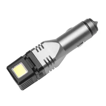 Car charging flashlight XPG+COB LED bulb aluminum alloy shell built-in 800 mAh lithium battery with broken window hammer
Car charging flashlight XPG+COB LED bulb aluminum alloy shell built-in 800 mAh lithium battery with broken window hammer