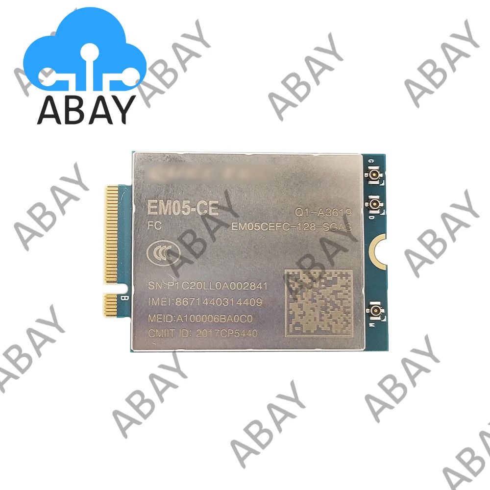 Quectel EM05-CE EM05CEFC-128-SGAS FDD-LTE/TDD-LTD 4G LTE Cat4 Module 1500Mbps B1/B3/B5/B8/B38/B39/B40/B41 China/Thailand/India
Quectel EM05-CE EM05CEFC-128-SGAS FDD-LTE/TDD-LTD 4G LTE Cat4 Module 1500Mbps B1/B3/B5/B8/B38/B39/B40/B41 China/Thailand/India