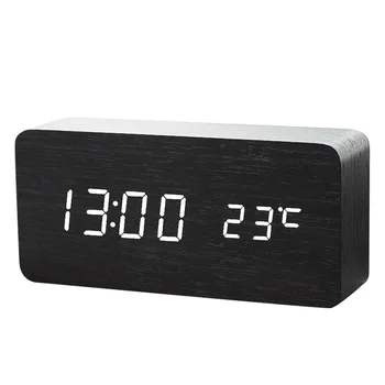 Electronic Smart Led Wooden Alarm Clock Digital Loud Lazy Alarm Clock Modern Table Alarm Clocks Led Intelligent Watch OO50AC
Electronic Smart Led Wooden Alarm Clock Digital Loud Lazy Alarm Clock Modern Table Alarm Clocks Led Intelligent Watch OO50AC
