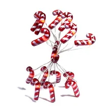 LED Candy-shaped Light String Five-color Candy Light Luminous Canes 30 LED Lights 8 Modes Christmas Decorations
LED Candy-shaped Light String Five-color Candy Light Luminous Canes 30 LED Lights 8 Modes Christmas Decorations
