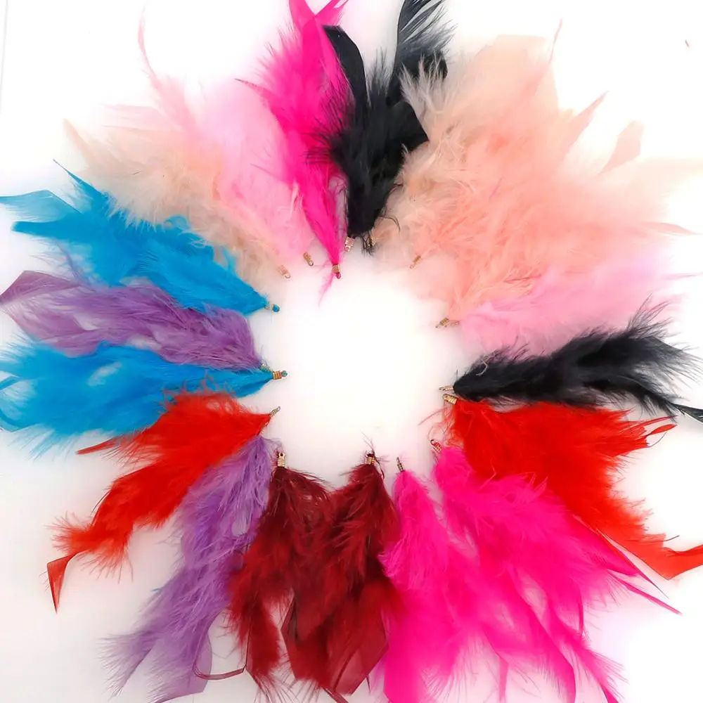 10pc 9-13cm Mix Color Stage Plumes Feathers With Gold Head Fluffy Wedding Dress DIY Jewelry Decoration Accessories Feathers
10pc 9-13cm Mix Color Stage Plumes Feathers With Gold Head Fluffy Wedding Dress DIY Jewelry Decoration Accessories Feathers