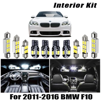 16pcs error free for 2011-2016 BMW F10 528i 528i 535i 535i xdrive 550i 550i M5 LED lamp Interior map dome Light Kit Package Can
16pcs error free for 2011-2016 BMW F10 528i 528i 535i 535i xdrive 550i 550i M5 LED lamp Interior map dome Light Kit Package Can