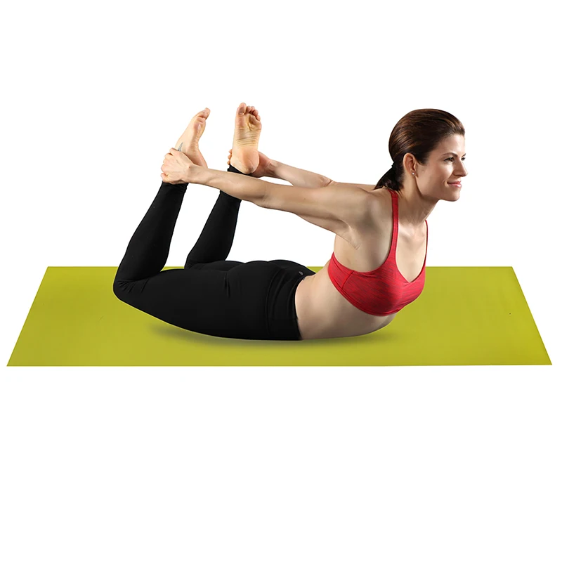 Коврик для йоги коврик упражнений толстый нескользящий складной аксессуары
