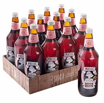Maeloc Sidra con Fresa - 12 botellas x 750 ml