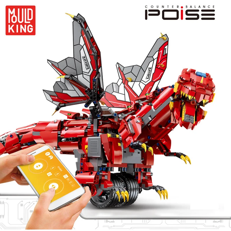 Mould King The Godzilla Dinosaur Model Set with Li Battery Balance Of Programming Building Blocks Bricks Educational Toys Gifts
Mould King The Godzilla Dinosaur Model Set with Li Battery Balance Of Programming Building Blocks Bricks Educational Toys Gifts
