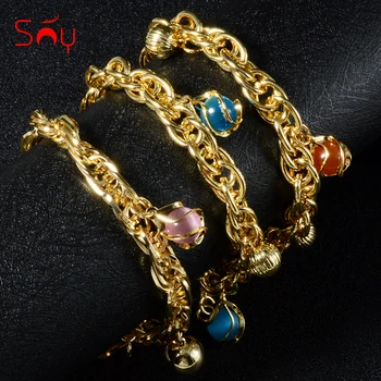 Sunny Jewelry Fashion Jewelry Charm Bracelets For Women Hand Chains Link Chain Ball Bracelet High Quality Geometric Daily Wear
Sunny Jewelry Fashion Jewelry Charm Bracelets For Women Hand Chains Link Chain Ball Bracelet High Quality Geometric Daily Wear