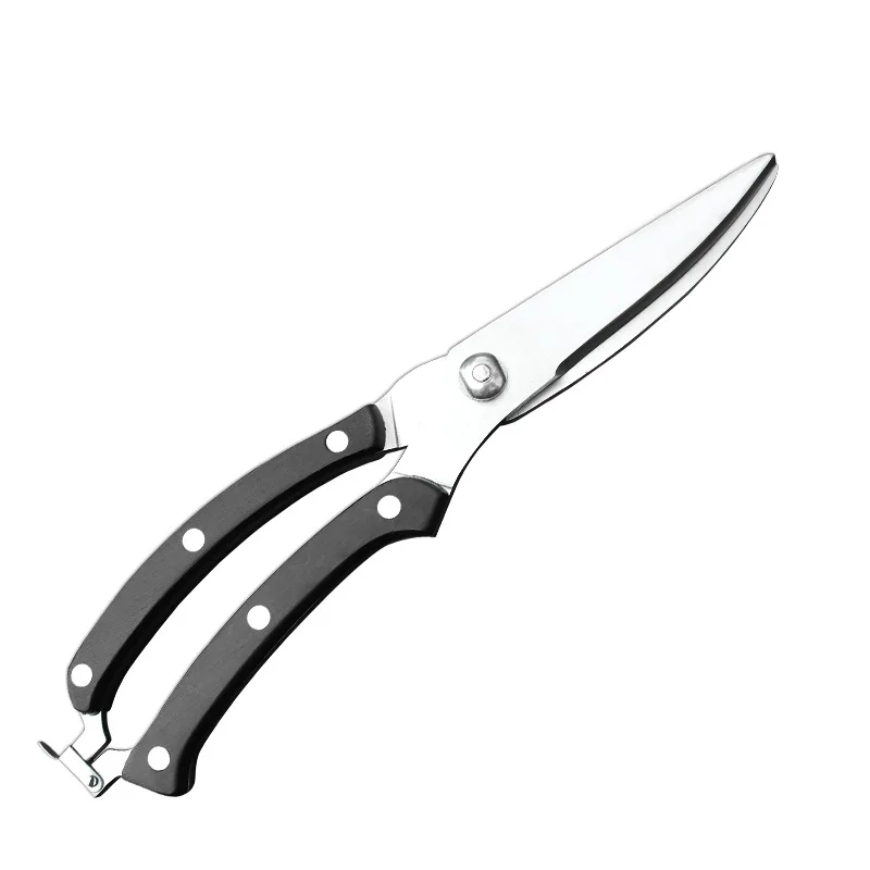Manufacturers Direct Selling Pom Handle Stainless Steel Shears Kitchen Multifunctional Tool Universal Branches Cut Fish Shear
Manufacturers Direct Selling Pom Handle Stainless Steel Shears Kitchen Multifunctional Tool Universal Branches Cut Fish Shear